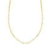 Chains of Style CZ Gold Necklace