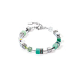 Coeur de Lion GeoCube® Teal Green Bracelet
