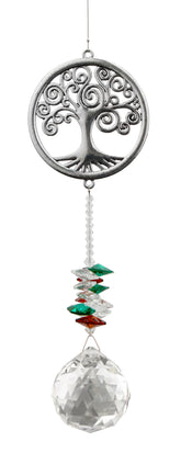 Tree of Life Eternity Crystal Suncatcher