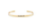 MantraBand Warrior Gold Bangle