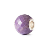 Trollbeads Round Purple Jade Facet TSTBE-00046