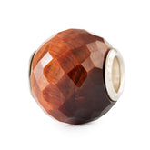 Trollbeads Round Red Tiger Eye Faceted Bead TSTBE-00045