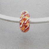 Trollbeads Caramel Swirl Unique Single