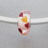 Trollbeads Hearts on Glass Unique Single