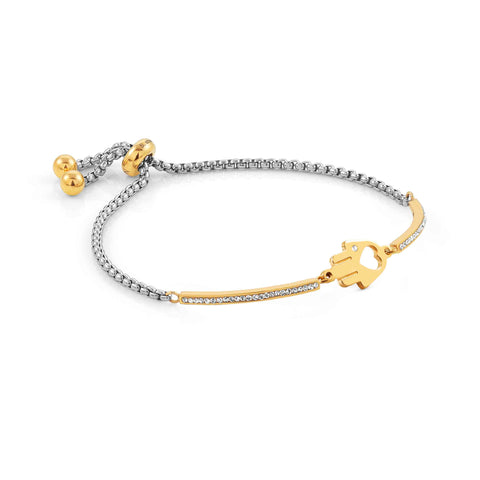 Milleluci Hand of Fatma Bracelet with CZ