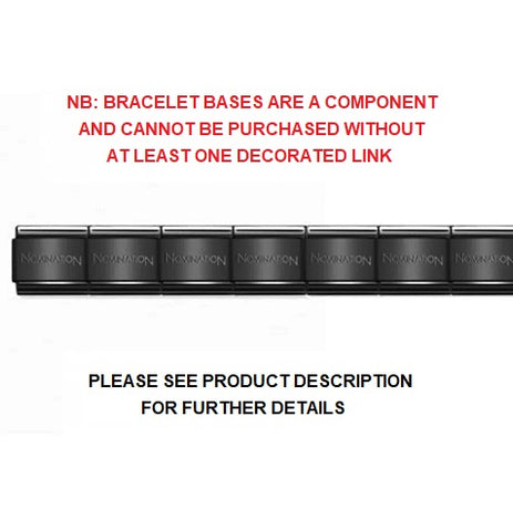 Nomination Composable Classic Starter Bracelet Black IP*