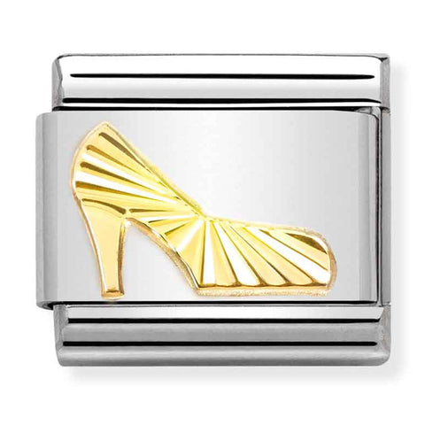 Nomination Composable Classic Link 030149/49 Shoe in Gold