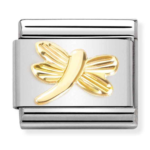 Nomination Composable Classic Link 030149/56 Dragonfly in Gold