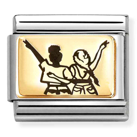 Nomination Nomination Composable Classic Link 030166/41 Concert Friends in 18K Gold