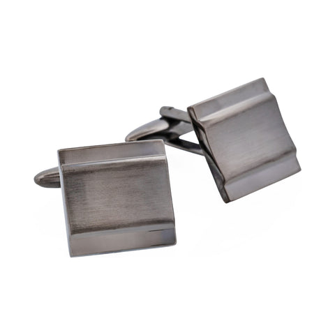 Cudworth Brushed Gun Metal Cufflinks