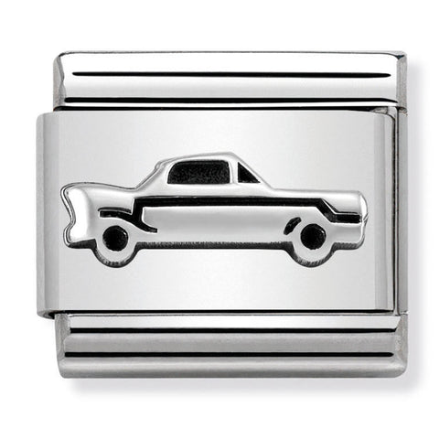 Nomination Composable Classic Link 330101/33 Vintage Car in 925 Silver
