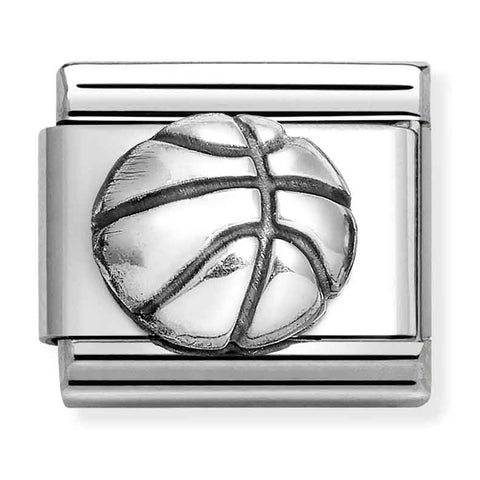 Nomination Composable Classic Link 330101/70 Basketball in 925 Silver