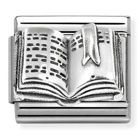 Nomination Composable Classic Link 330101/85 Book in 925 Silver Relief