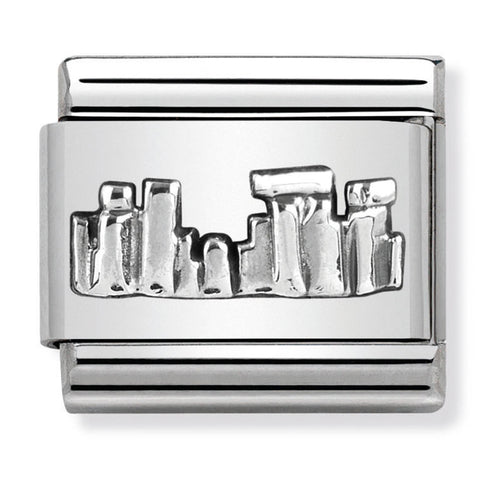Nomination Composable Classic Link 330105/30 Stonehenge in 925 Silver