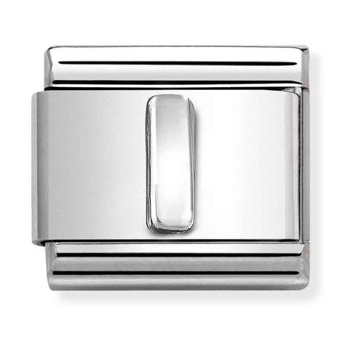 Nomination Composable Classic Link 330113/09 Letter I in 925 Silver