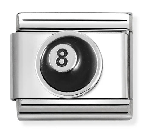 Nomination Composable Classic Link 330202/51 Ball in Enamel & 925 Silver