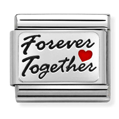 Nomination Composable Classic Link 330208/53 Forever Together in Silver
