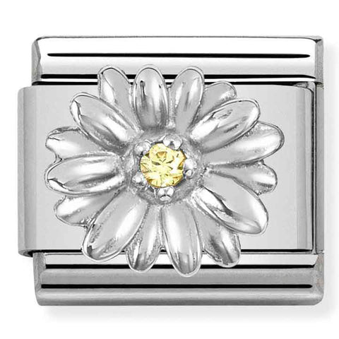 Nomination Composable Classic Link 330311/13 Daisy CZ in Silver