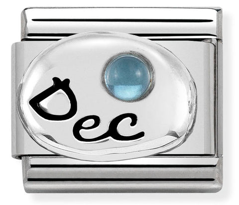 Nomination Composable Classic Link 330505/12 December Topaz in 925 Silver