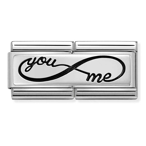 Nomination Composable Classic Double Link 330710/43 You Infinite Me in Silver
