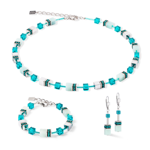 Coeur de Lion GeoCube® Amazonite Turquoise Bracelet
