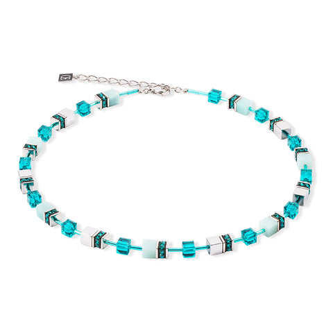 Coeur de Lion GeoCube® Amazonite Turquoise Necklace