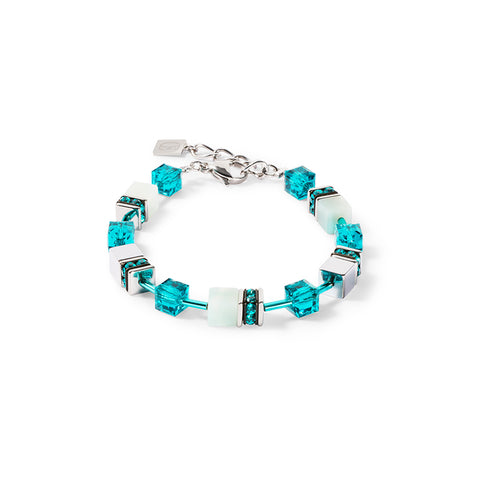 Coeur de Lion GeoCube® Amazonite Turquoise Bracelet