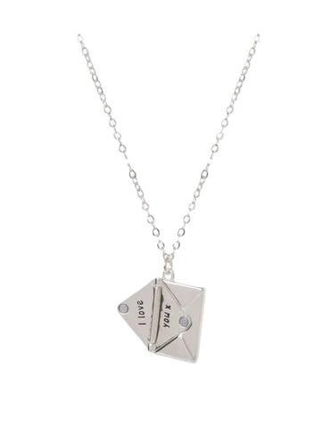 Equilibrium I Love You Love Letter Necklace