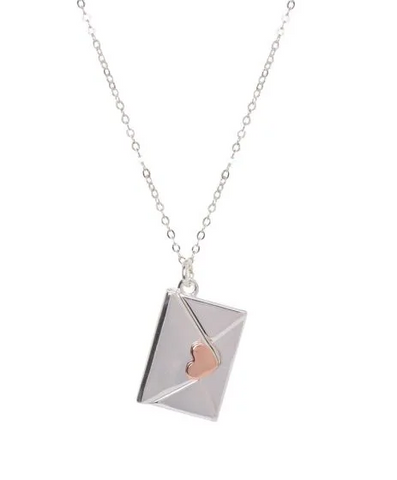 Equilibrium I Love You Love Letter Necklace