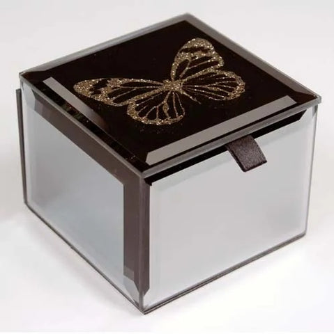 Butterfly Bling Mini Trinket Box