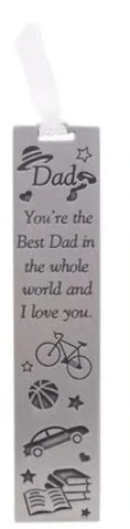 Dad Stainless Steel Bookmarks With Love