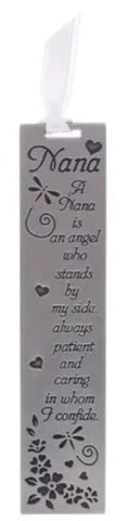 Nana Stainless Steel Bookmarks With Love