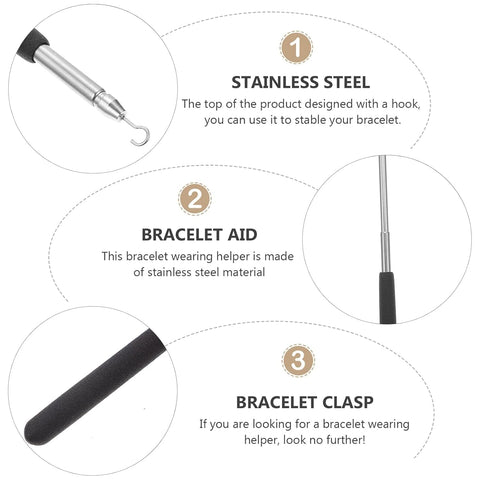 Bracelet Fastener - Black