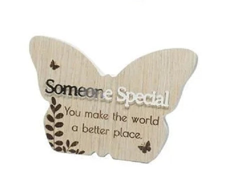 Someone Special Butterfly Message Plaque