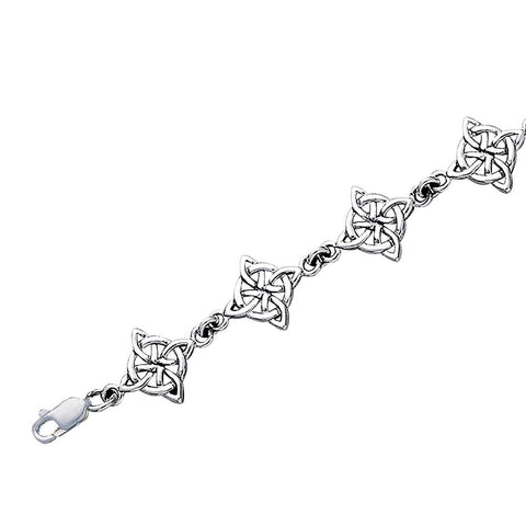 Celtic North Star Knot Link Bracelet