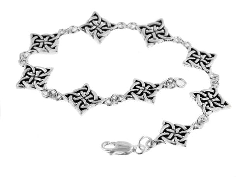Celtic North Star Knot Link Bracelet