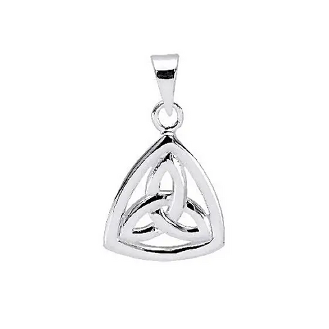 Celtic Trinity Knot Sterling Silver Necklace
