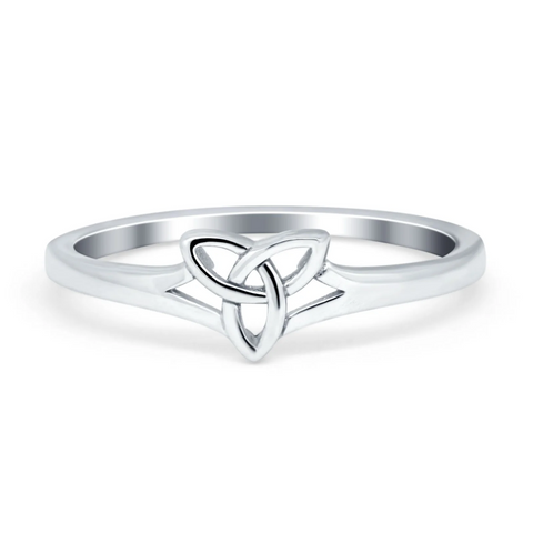 Celtic Trinity Sterling Silver Ring