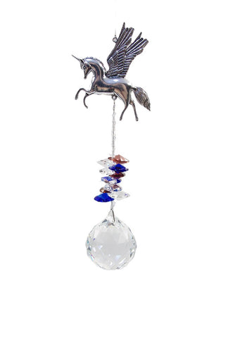 Unicorn Eternity Crystal Suncatcher