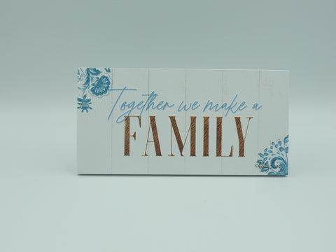 Family Sentiment Plaque