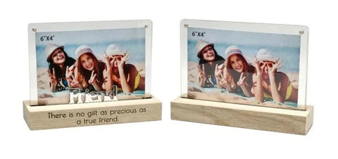 Friend Dual View Photo Frame 4x6