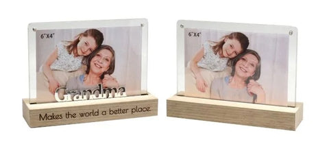 Grandma Dual View Photo Frame 4x6