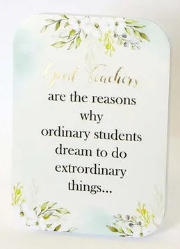 Good Teacher Gratitude Plaque