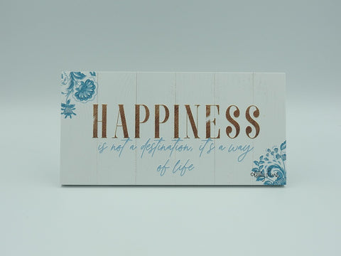 Happiness Sentiment Plaque