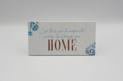 Home Sentiment Plaque