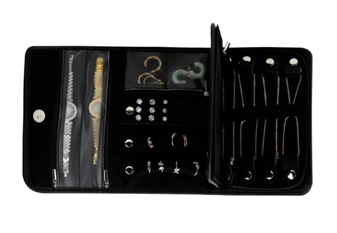 Black Jewellery Travel Case