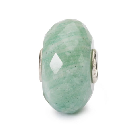 Trollbeads Amazonite Gemstone Bead Faceted TSTBE-20002