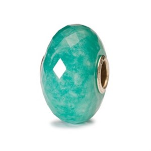 Trollbeads Amazonite Gemstone Bead Faceted TSTBE-20002