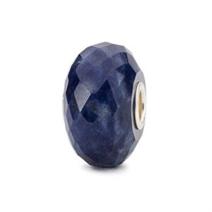 Trollbeads Blue Sodalite Gemstone Bead Faceted TSTBE-20038