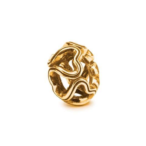 Trollbeads Connection Bead Gold TAUBE-00124